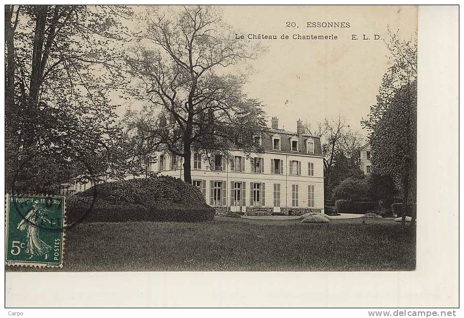 ESSONNES - Le Chateau De Chantemerle. - Essonnes