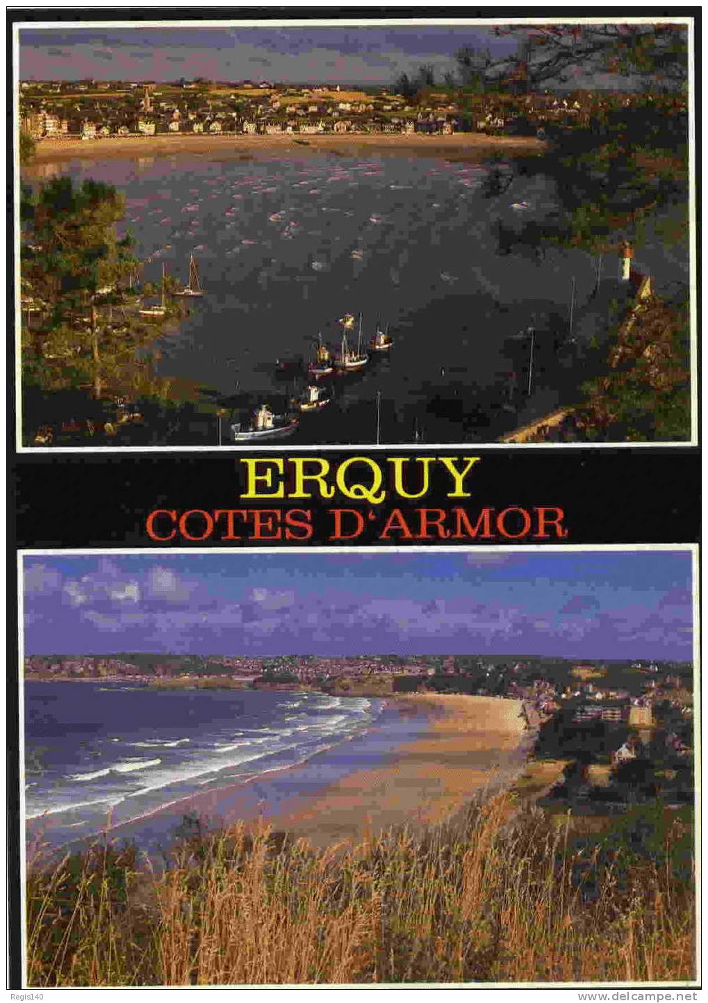 La Cote De Penthièvre - ERQUY - Le Port Et La Plage De Caroual - Erquy