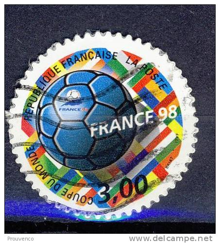 FRANCE  YT 3139  COUPE DU MONDE FOOTBALL FRANCE 98 Obl.   TB - 1998 – France