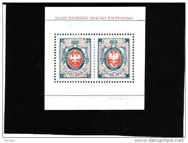 C3563 - Pologne Yv.no.BF 120 Neuf** - Blocs & Hojas