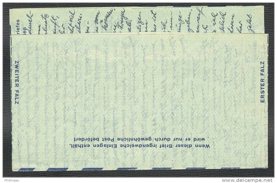 GERMANY BERLIN AIRPOST ENVELOPE 60 PF TO NEW YORK 1952 - Autres & Non Classés