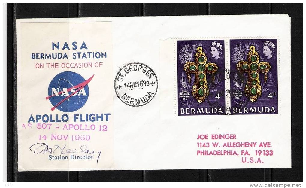 BERMUDES / APOLLO XII / TRACKING STATION / 14.11.1969. - South America