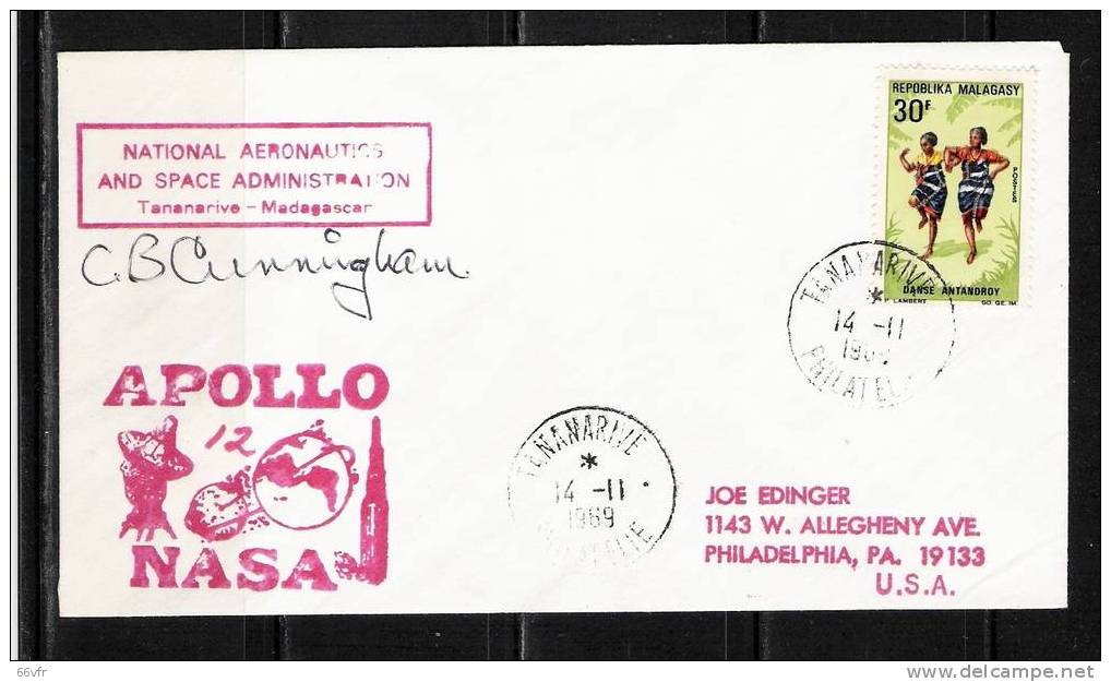 MALGASY / APOLLO XII / TRACKING STATION / 14.11.1969. - Africa