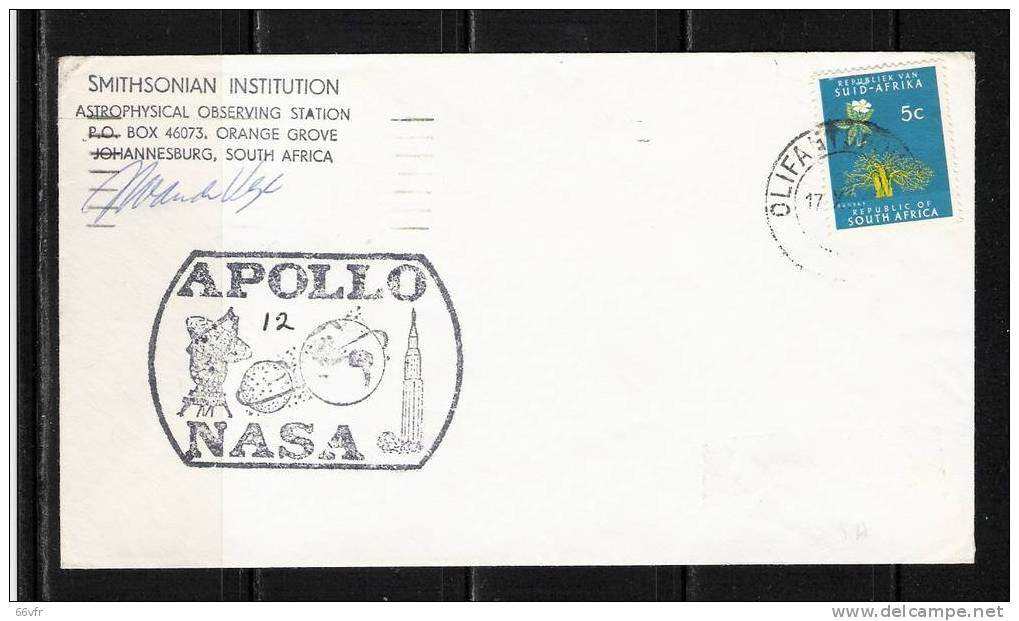 RSA / APOLLO XII / TRACKING STATION / 17.11.1969. - Afrika