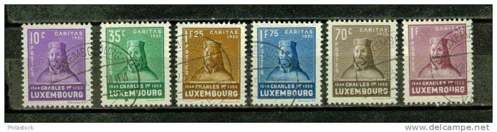 LUXEMBOURG N° 276 A 281 Obl. - Used Stamps
