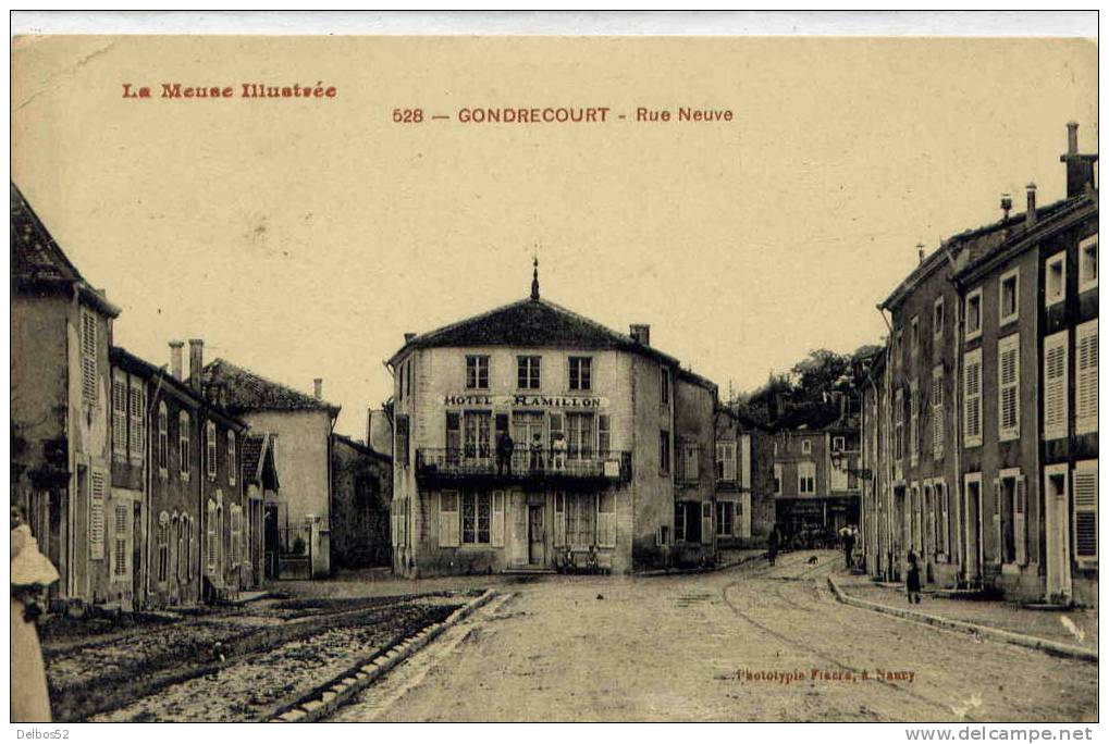 La Meuse Illustree - 528 - Gondrecourt - Rue Neuve - Hotel Ramillon - Gondrecourt Le Chateau