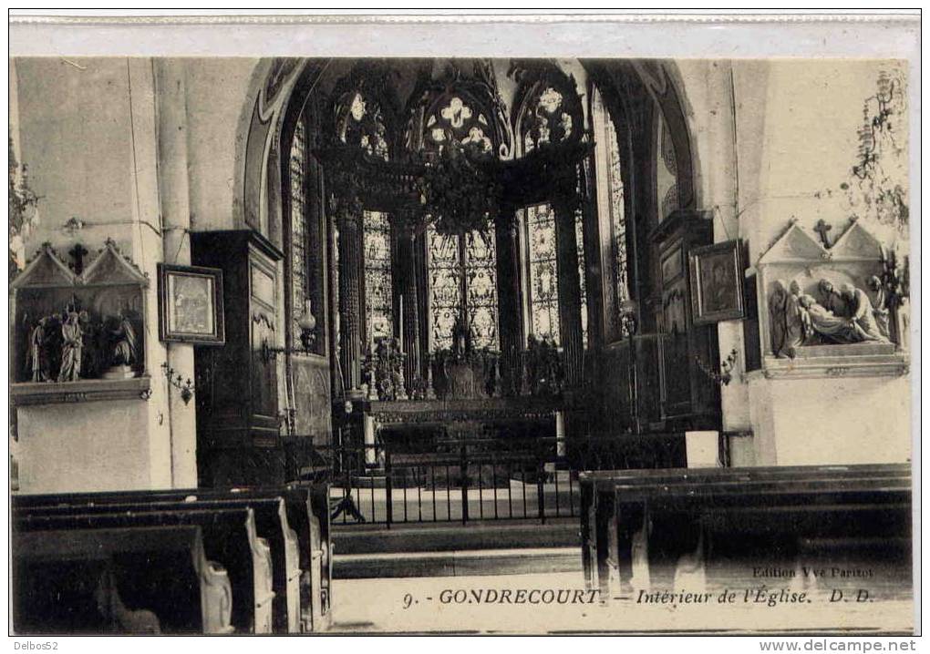 9 Gondrecourt - Interieur De L' Eglise - Gondrecourt Le Chateau