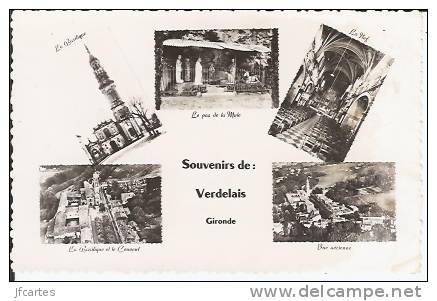 33 - VERDELAIS - Souvenir De Verdelais - Semi-Moderne - Petit Format - Verdelais