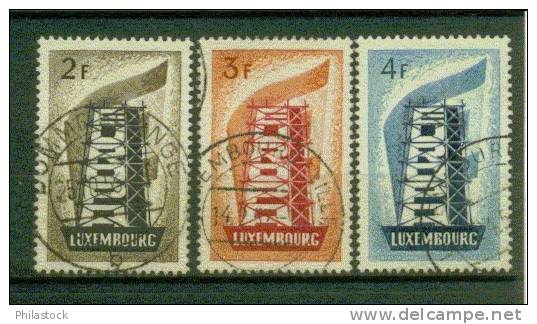 LUXEMBOURG  N° 514 A 516 Obl. - Used Stamps