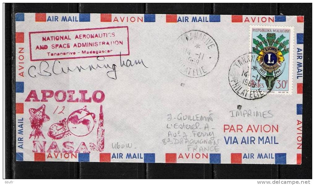 MALGASY / APOLLO XII / TRACKING STATION / 14.11.1969. - Afrika