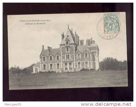 20692 Nort Sur Erdre Château De Montreuil édit.dugas N° 808 Belle Carte - Nort Sur Erdre