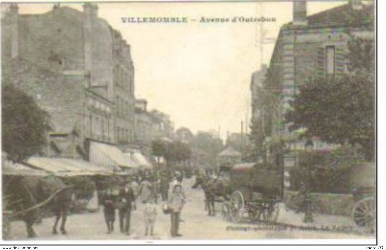 VILLEMOMBLE  Avenue D'Outrebon - Villemomble