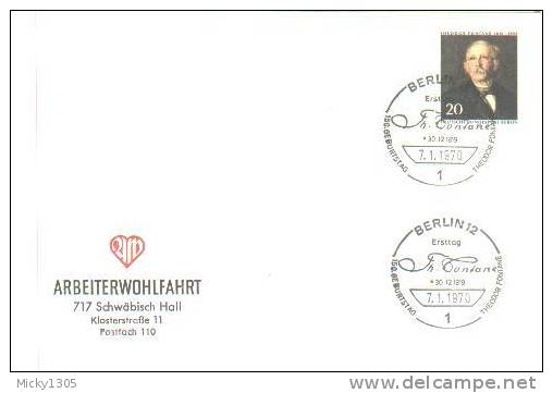 Germany / Berlin - FDC Mi-Nr 353 (U325)- - 1971-1980