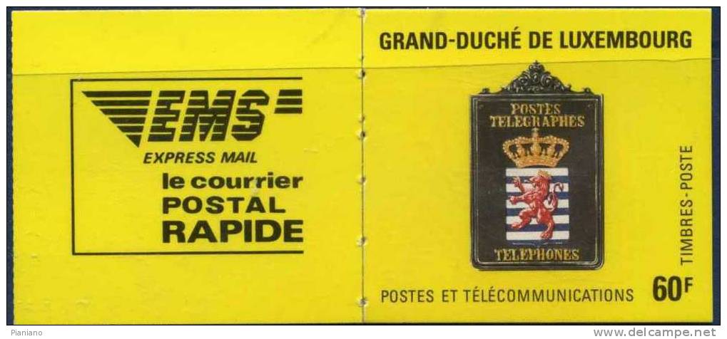 PIA - LUX - 1991 - Objets Anciens Des Postes Et Téléphones - (Yv C1232) - Booklets
