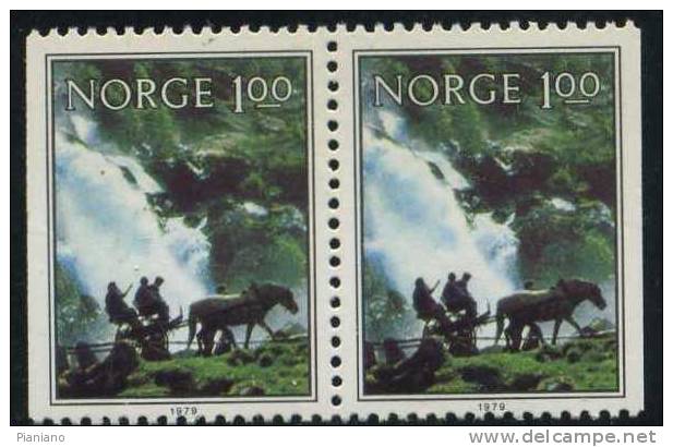 PIA - NOR - 1979 - Paysages Norvégiens  - (Yv 751a-52a) - Unused Stamps