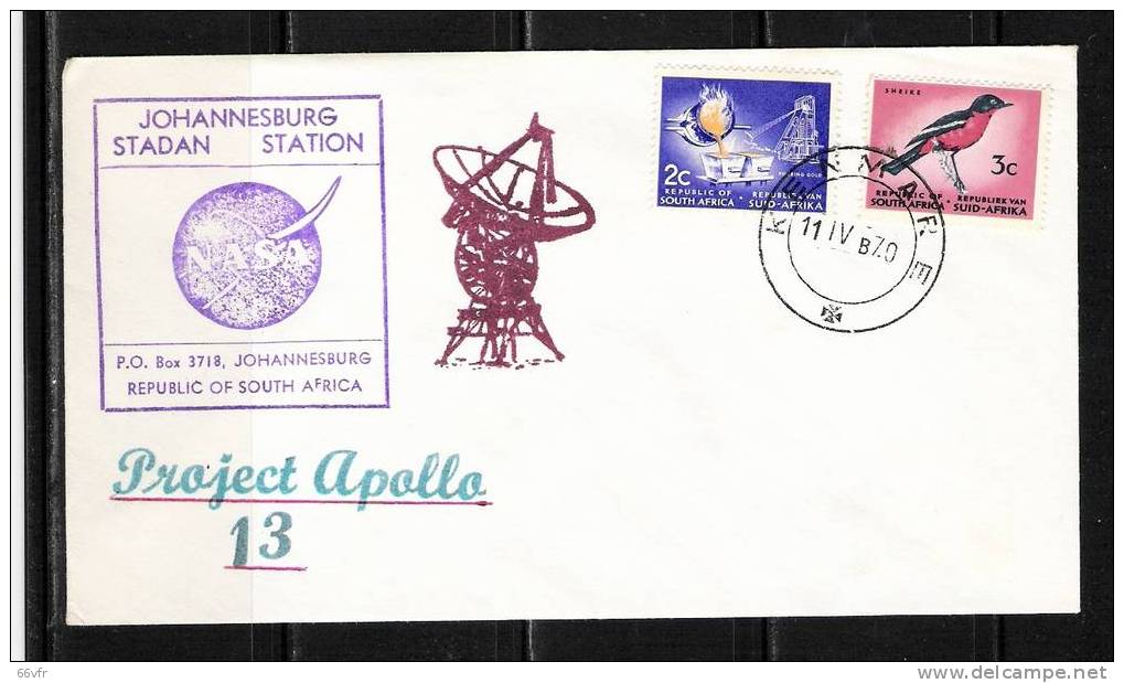 RSA / APOLLO XII / TRAICKING STATION / 11.04.1970. - Afrique