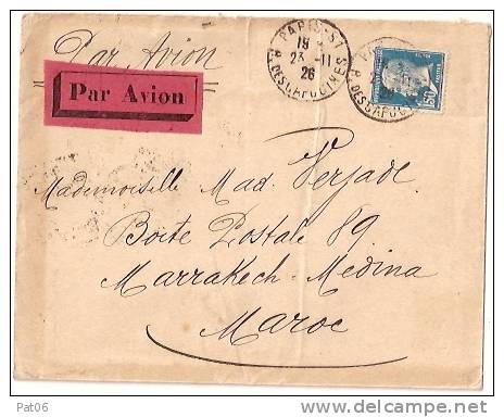 PARIS - BUR. N°81 R. DES CAPUCINES - 1927-1959 Cartas & Documentos