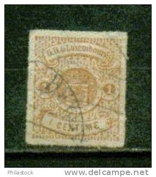 LUXEMBOURG  N° 12 Obl.  Amincis Mais Aspect Superbe - 1859-1880 Coat Of Arms