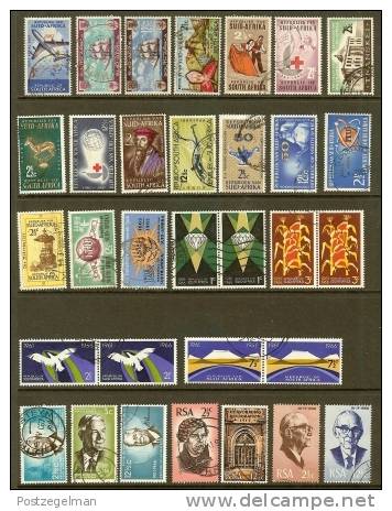 SOUTH AFRICA Collection 32 Used Large Stamps #1215 - Collections, Lots & Series