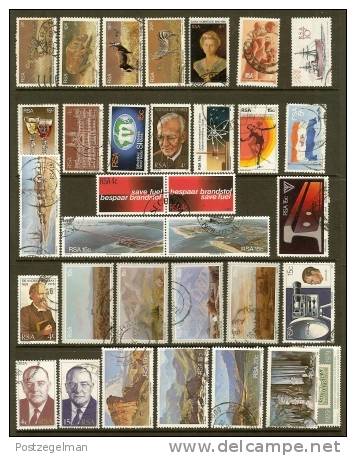 SOUTH AFRICA Collection 33 Used Large Stamps #1219 - Colecciones & Series