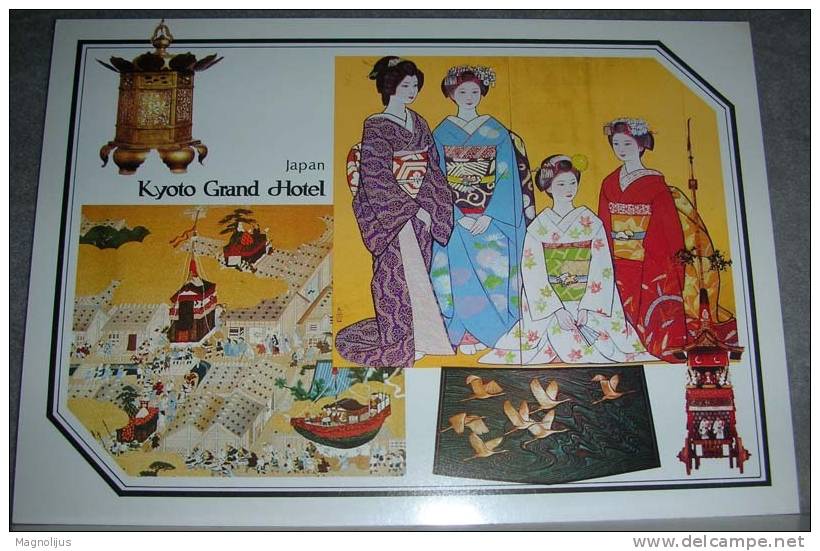 Japan,Kyoto,Hotel,Geisha,Folklore,Costumes,postcard - Kyoto