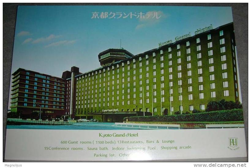 Japan,Kyoto,Grand Hotel,Building,postcard - Kyoto