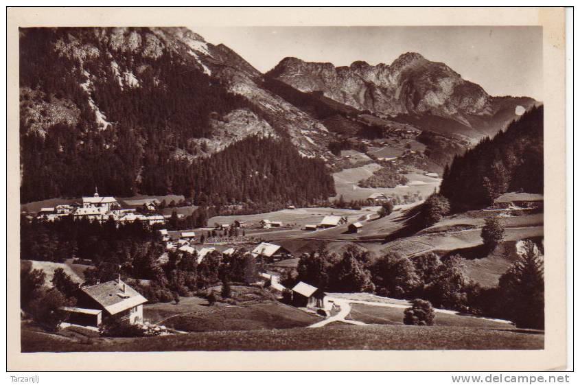 CPSM De Abondance  (Haute Savoie 74): Et Le Mont Chauffé - Abondance