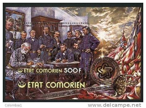 COMORES YT 5  * Bloc Reddition De Lee - Comores (1975-...)