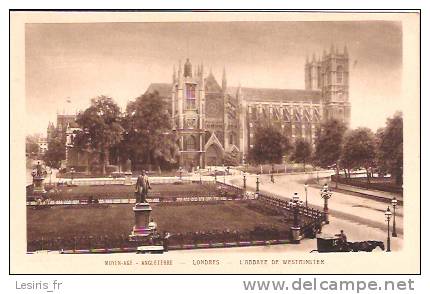 CP - LONDRES - MOYEN AGE - ANGLETERRE - L'ABBAYE DE WESTMINSTER - - Westminster Abbey