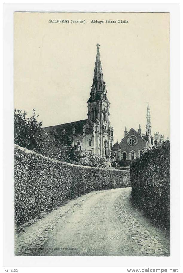 SOLESMES - Abbaye Sainte-Cécile - Solesmes