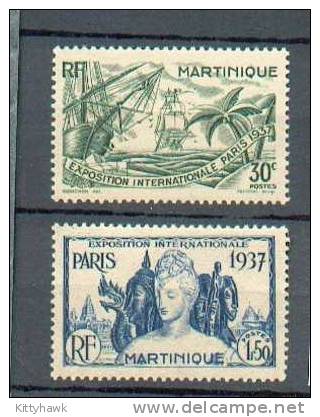 MART 61 - YT 160 Et 166* - Unused Stamps
