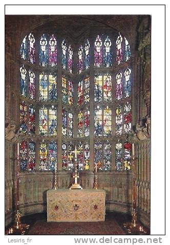 CP - PHOTO - WESTMINSTER ABBEY - R. A. F. CHAPEL - BATTLE OF BRITAIN MEMORIAL WINDOW - Westminster Abbey