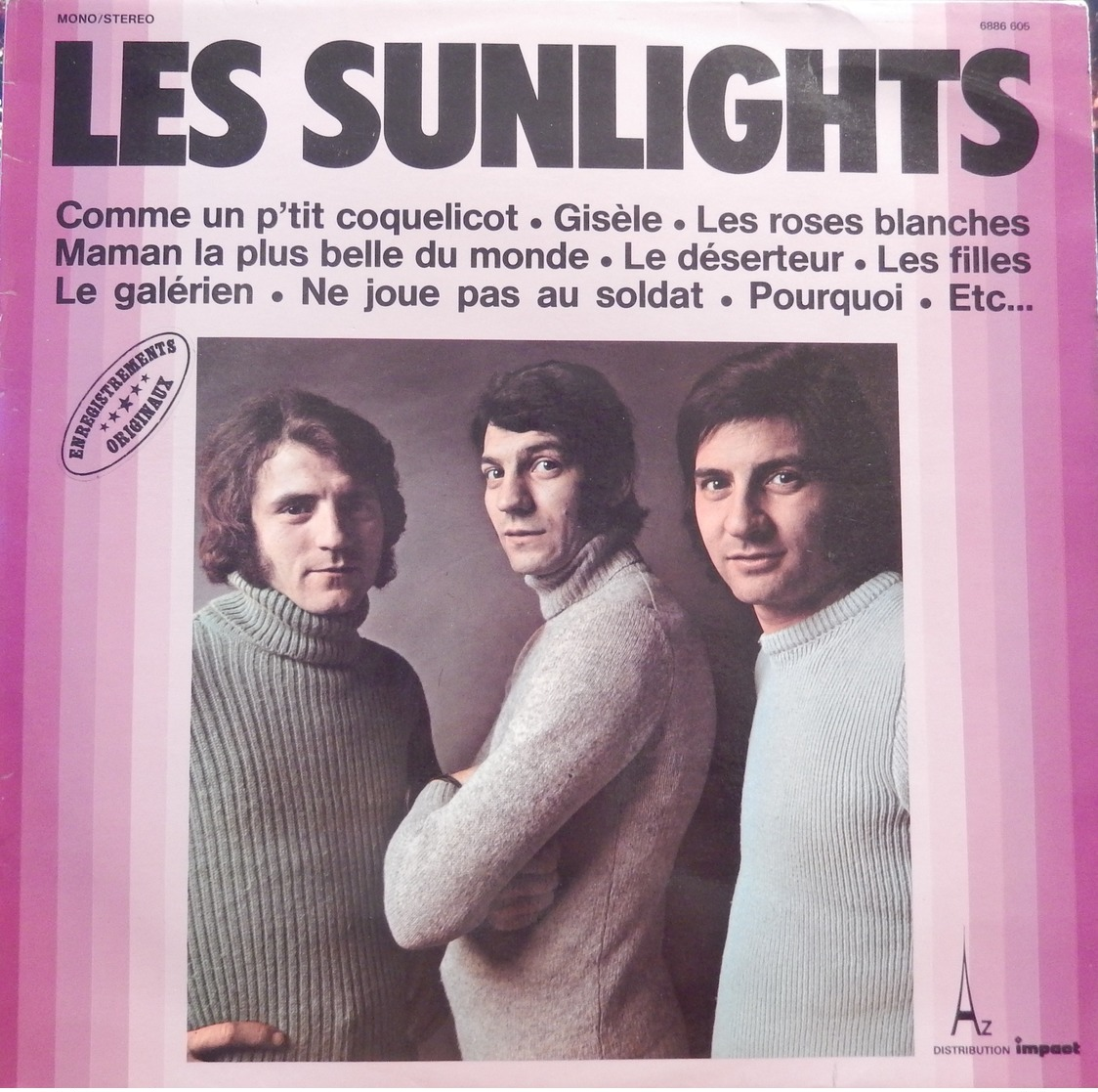 Les Sunlights 33t.  LP *comme Un P'tit Coquelicot* - Autres - Musique Française