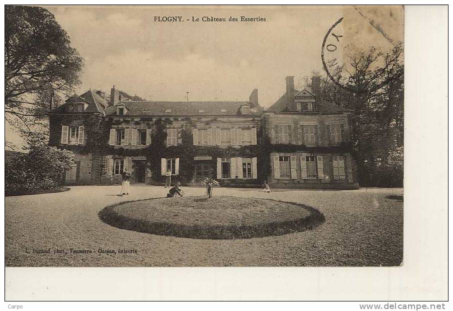 FLOGNY - Le Chateau Des Esserties. - Flogny La Chapelle