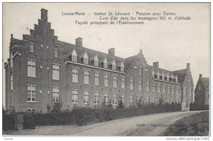 LOUISE-MARIE - Ronse - Renaix - Institut St Léonard - 15448 - Héliotypie De Graeve Gand - Renaix - Ronse