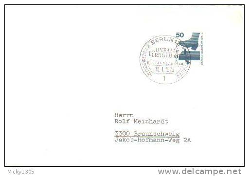 Germany / Berlin - FDC Mi-Nr 408 (U334)- - 1971-1980