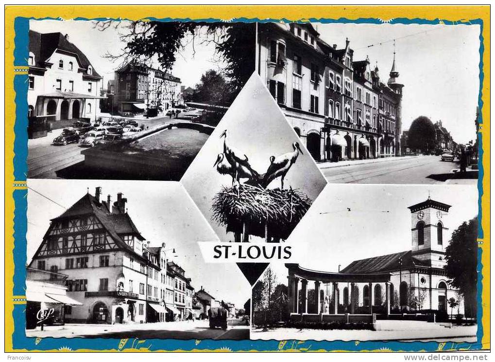 Saint Louis   Edit Cap N°609  Multivues Haut Rhin  VW Coccinelle - Saint Louis