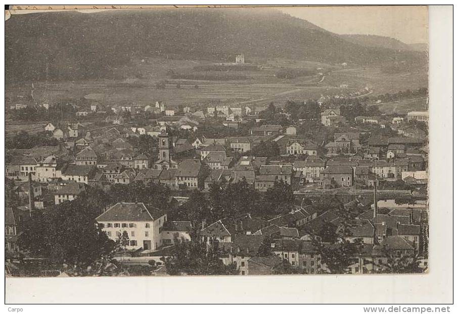 La NEUVEVILLE-les-RAON. - Carte Panoramique Pliée En Deux. - Raon L'Etape