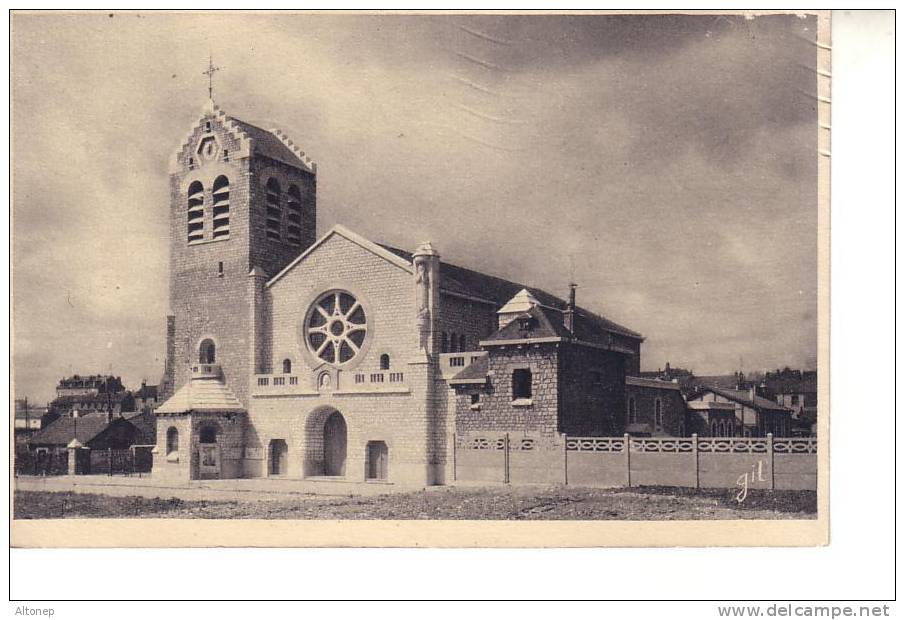 Cachan : église Sainte-Germaine (cpsm) - Cachan