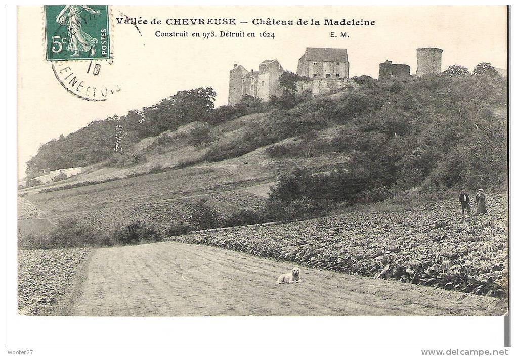 CPA Vallée De La Chevreuse Chateau De La Madeleine - Chevreuse