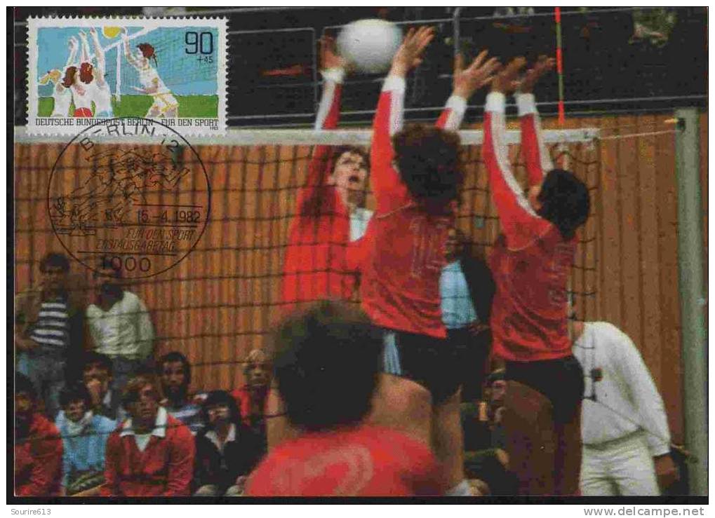 CPJ Allemagne 1982 Sports Volley-Ball Féminin - Volleyball