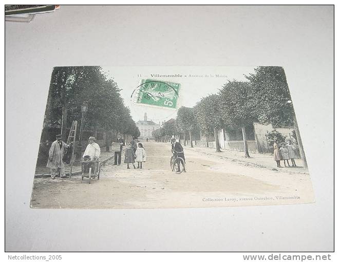 VILLEMOMBLE - AVENUE DE LA MAIRIE - 93 SEINE SAINT DENIS - Carte Postale De France - Villemomble