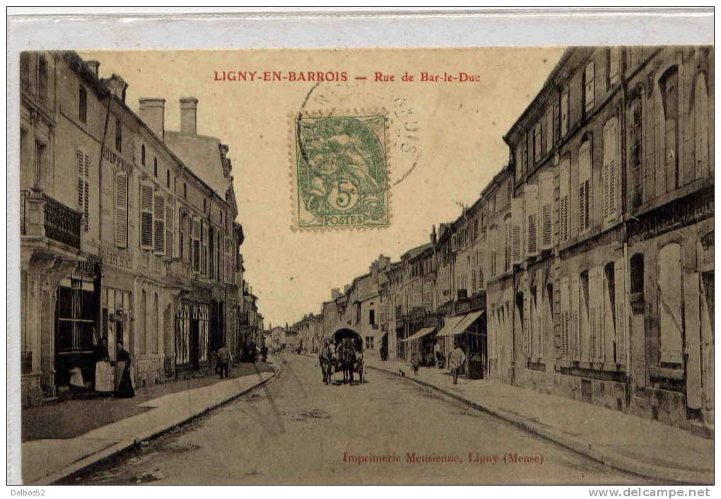 Ligny-en-barrois - Rue De Bar-le-Duc - Ligny En Barrois