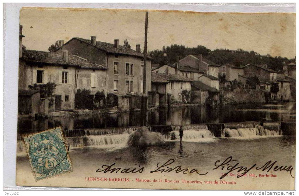 Ligny-en-barrois - Maison De La Rue Des Tanneries, Vues De L' Ornain - Ligny En Barrois