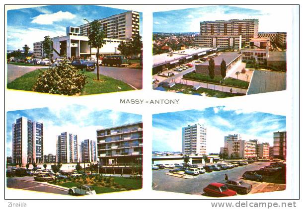 CARTE POSTALE DE MASSY -  DIVERS ASPECTS DE LA VILLE - Massy