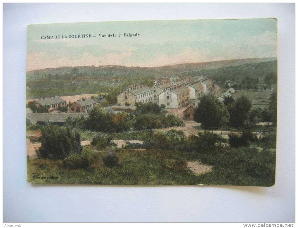 CARTE POSTE FRANCE DEPARTEMENT DE LA CREUSE 23 LA COURTINE VUE GENERALE CAMP MILITAIRE DE LA 2EME BRIGADE - La Courtine