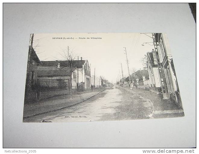 SEVRAN ROUTE DE VILLEPINTE - 93 SEINE SAINT DENIS - Carte Postale De France - Sevran