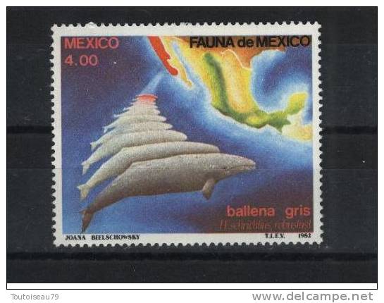MEXIQUE (MEXICO) 1980  1 Valeur Neuve (MNH**) N° YT 979 - Wale