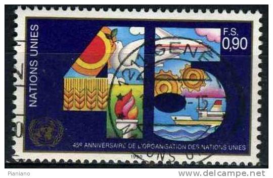 PIA - ONG - 1990 - 45°delle Nazioni Unite - (Yv 192-93) - Oblitérés