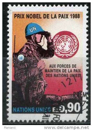 PIA - ONG - 1989 - Premio Nobel Per La Pace Alle Forze ONU - (Yv 175) - Usati